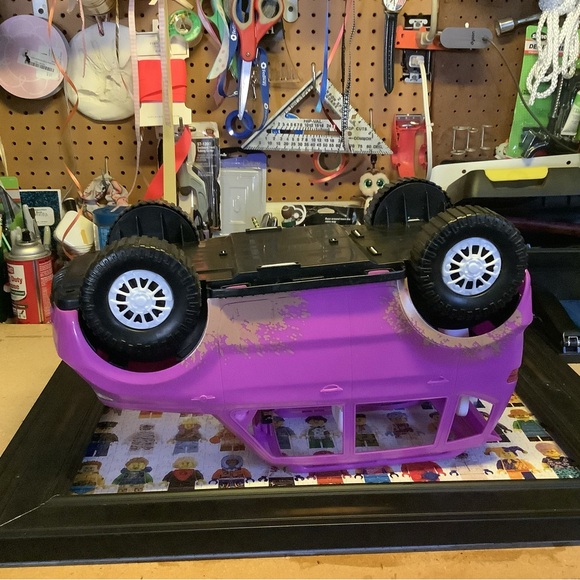 Barbie Cadillac Escalade purple SUV  euc - Picture 13 of 16